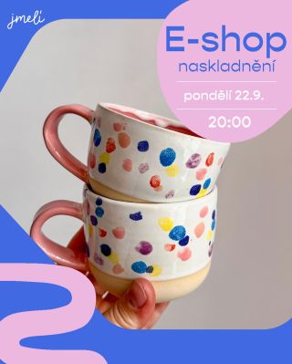 Dneska přidáváme menší naskladnění – poslední týdny jsme se totiž věnovaly hlavně zakázkám pro kavárny. 🌿 Můžete se těšit...